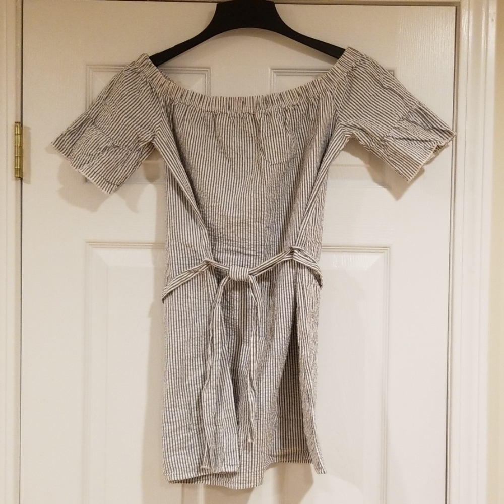 Pink Lemonade Striped Mini Dress